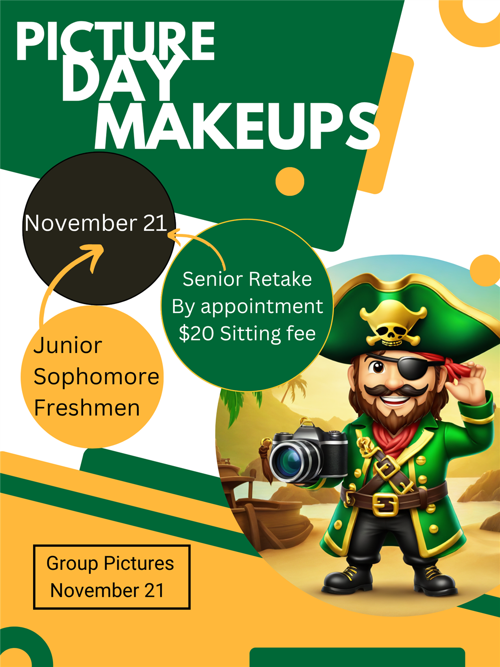  Picture Day Make Ups